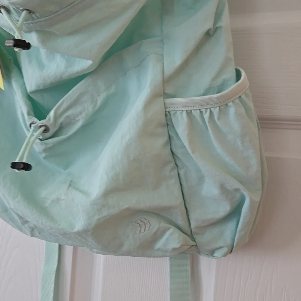 NWT All In Motion Cinch Backpack Mint Green